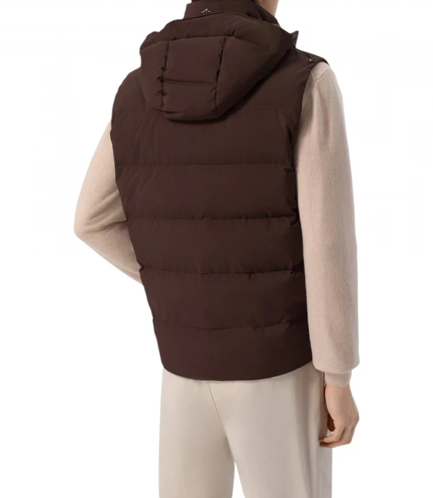 Men's Woven Down Waistcoat 1