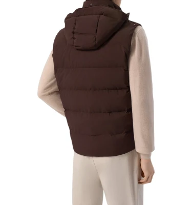 Men's Woven Down Waistcoat 1