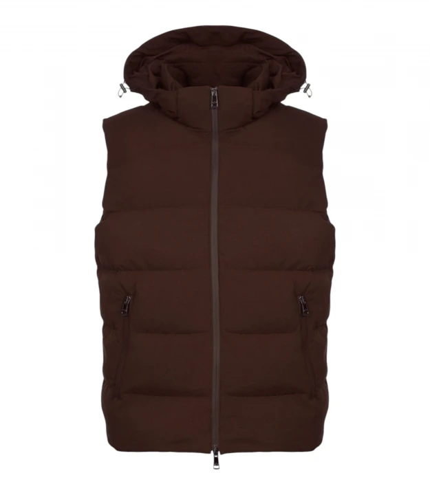 Men's Woven Down Waistcoat 4