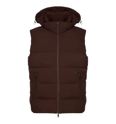 Men's Woven Down Waistcoat 4