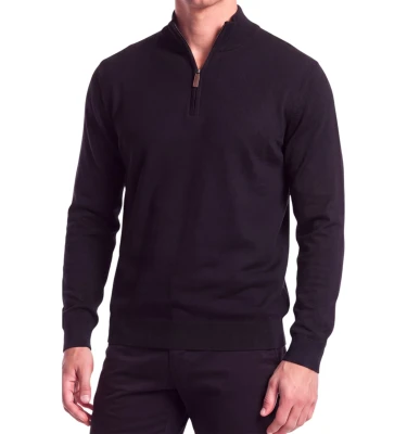 Men's Knitted Wool Zipped Sweater 1