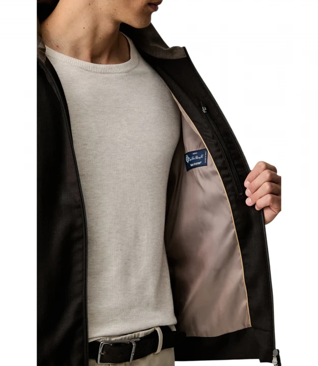 Hybrid Wool Zip Blouson 4