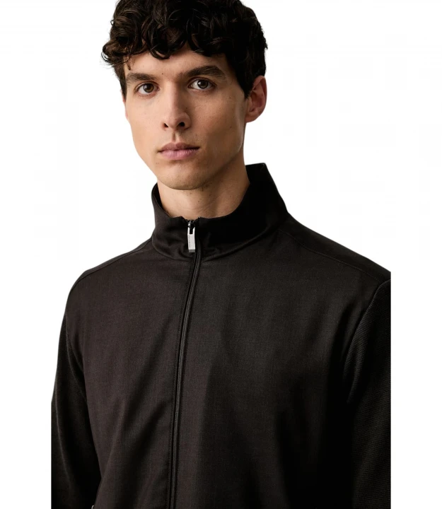 Hybrid Wool Zip Blouson 2