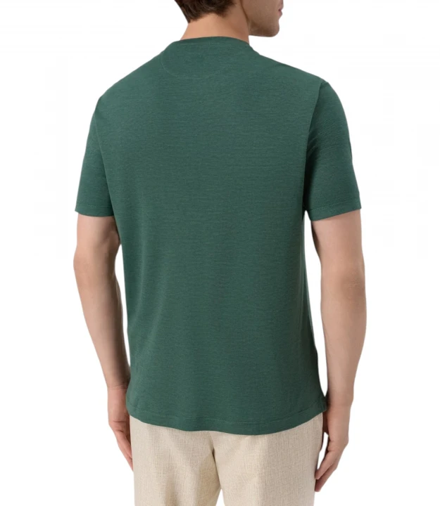 Men's Woven Cotton Lyocell T-shirt 1
