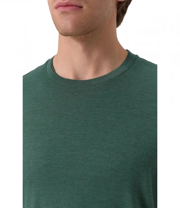 Men's Woven Cotton Lyocell T-shirt 2