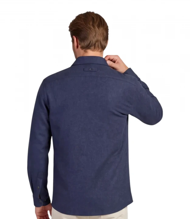Men's Woven Woollen Overshirt 1