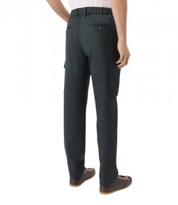 Men's Woven Cargo Trousers 1