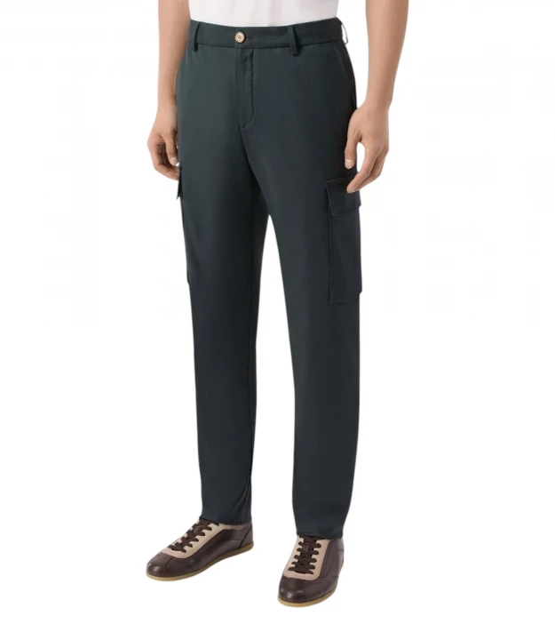 Men's Woven Cargo Trousers