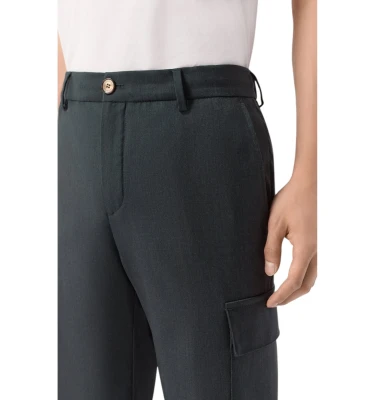 Men's Woven Cargo Trousers 2
